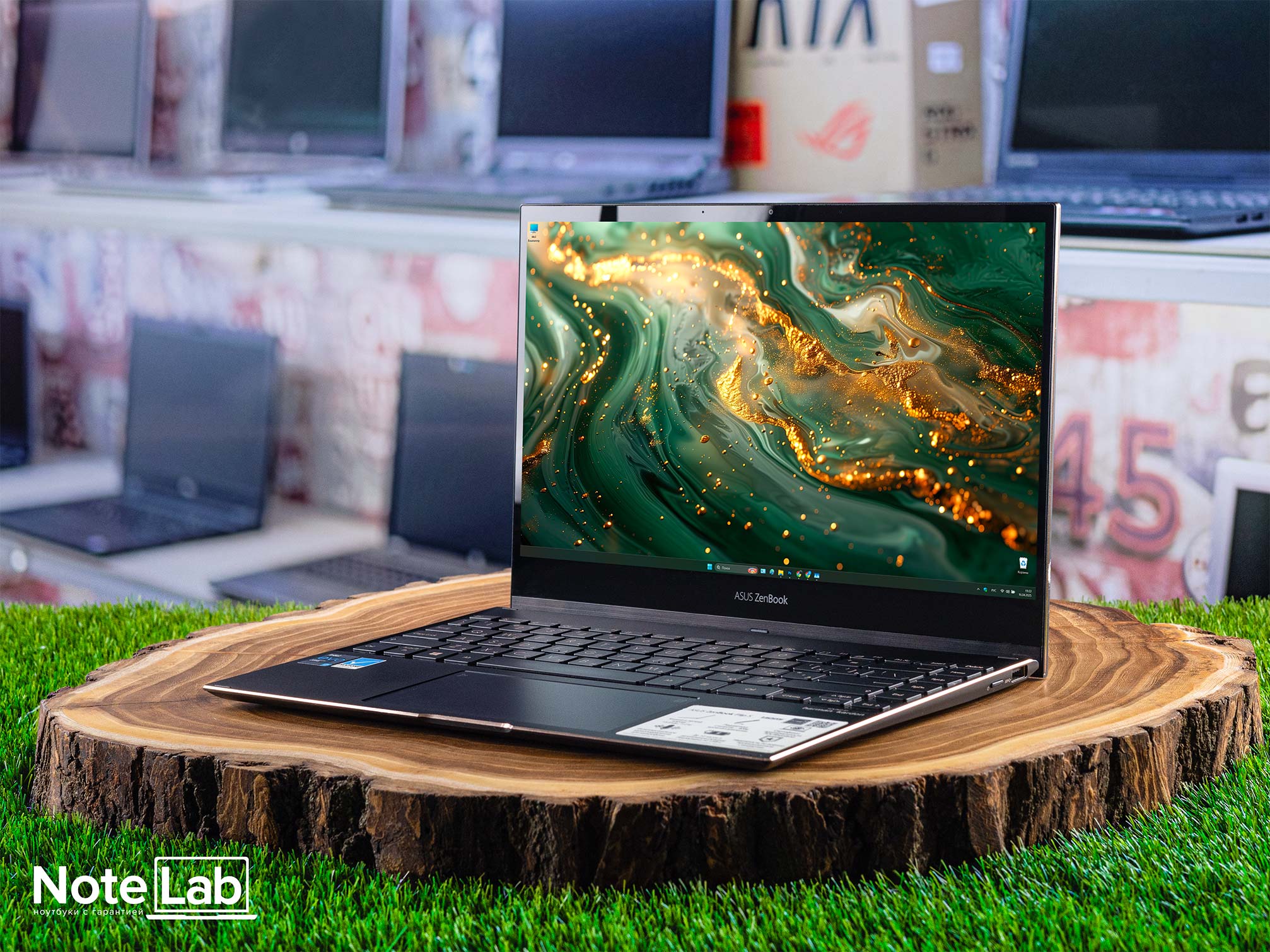 Трансформер ASUS ZenBook Flip S13 OLED (UX371EA-HL018T) ID00372