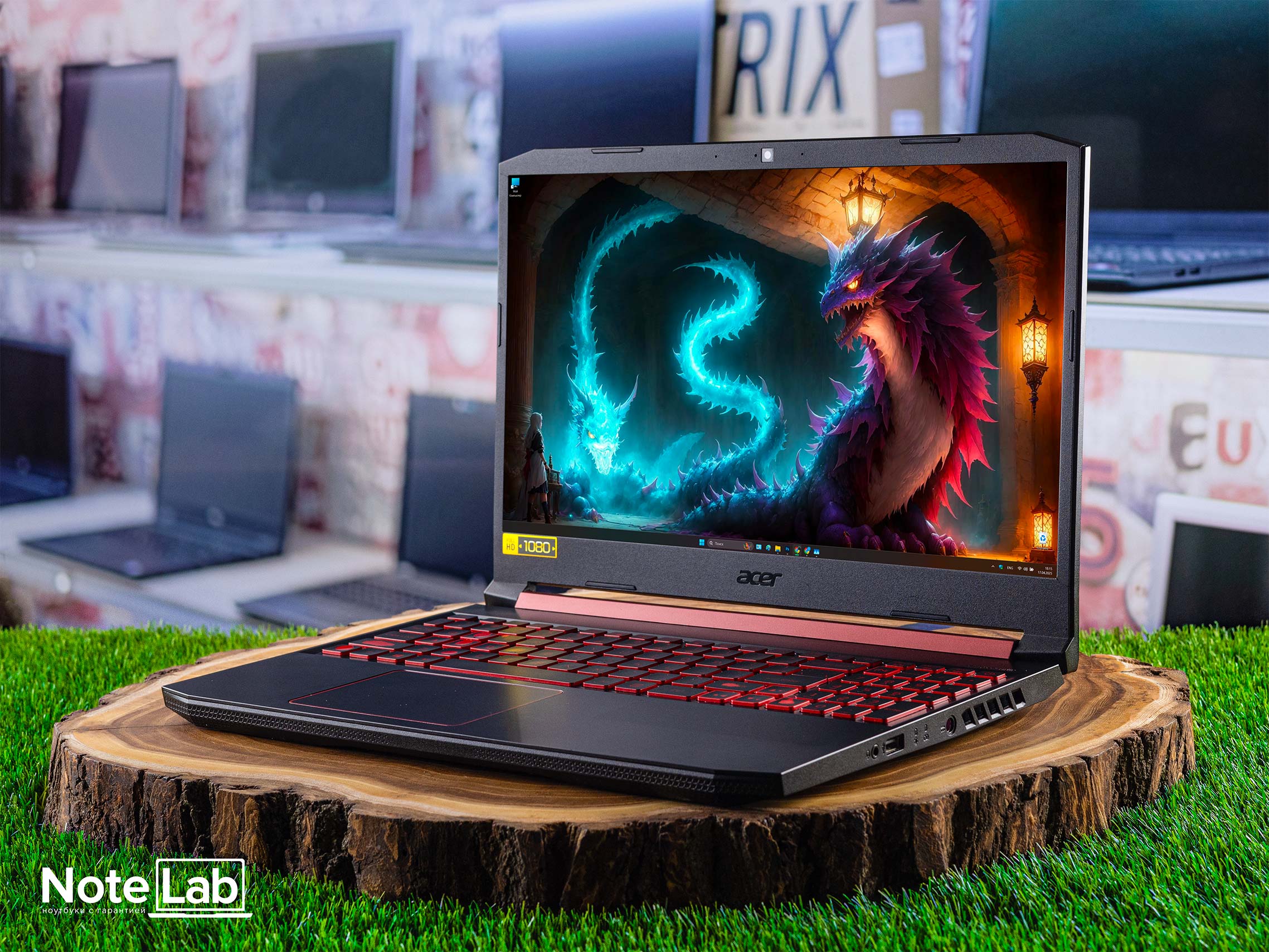 Игровой ноутбук Acer Nitro 5 AN515-43-R6BW ID00376