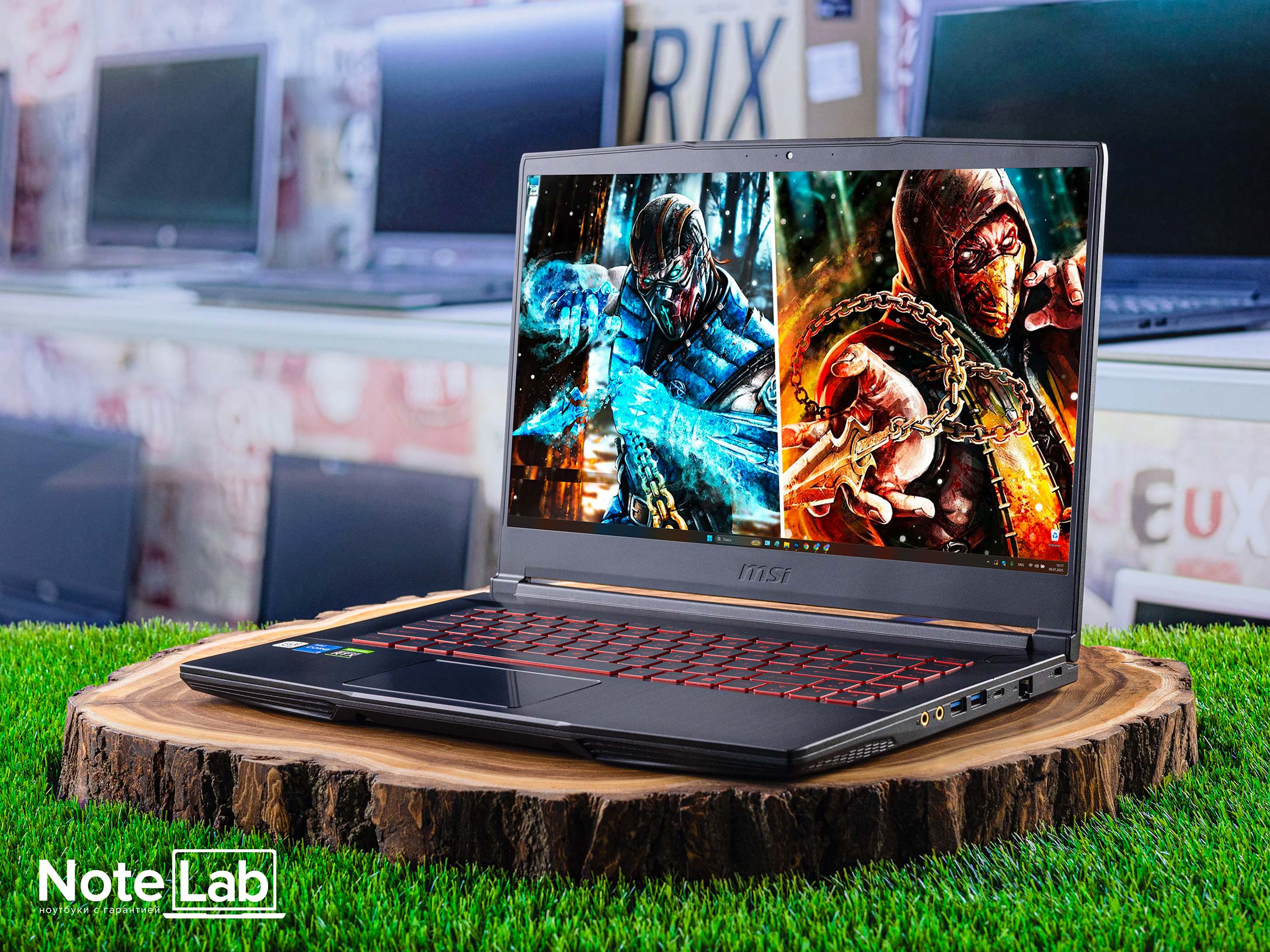Игровой ноутбук MSI GF63 Thin 11UC-255XRU ID00443